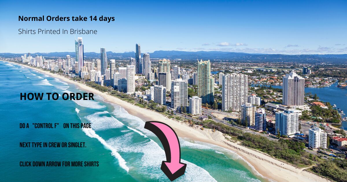 Broad Beach Tee Shirt Printing DTG Custom T Shirt Printing Brisbane